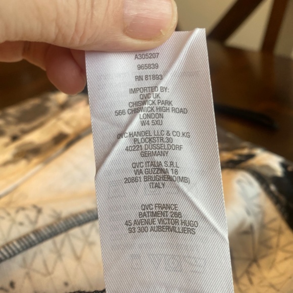 Isaac Mizrahi Live! Watercolor Floral Print Knit Jacket - size 1X - Picture 7 of 11